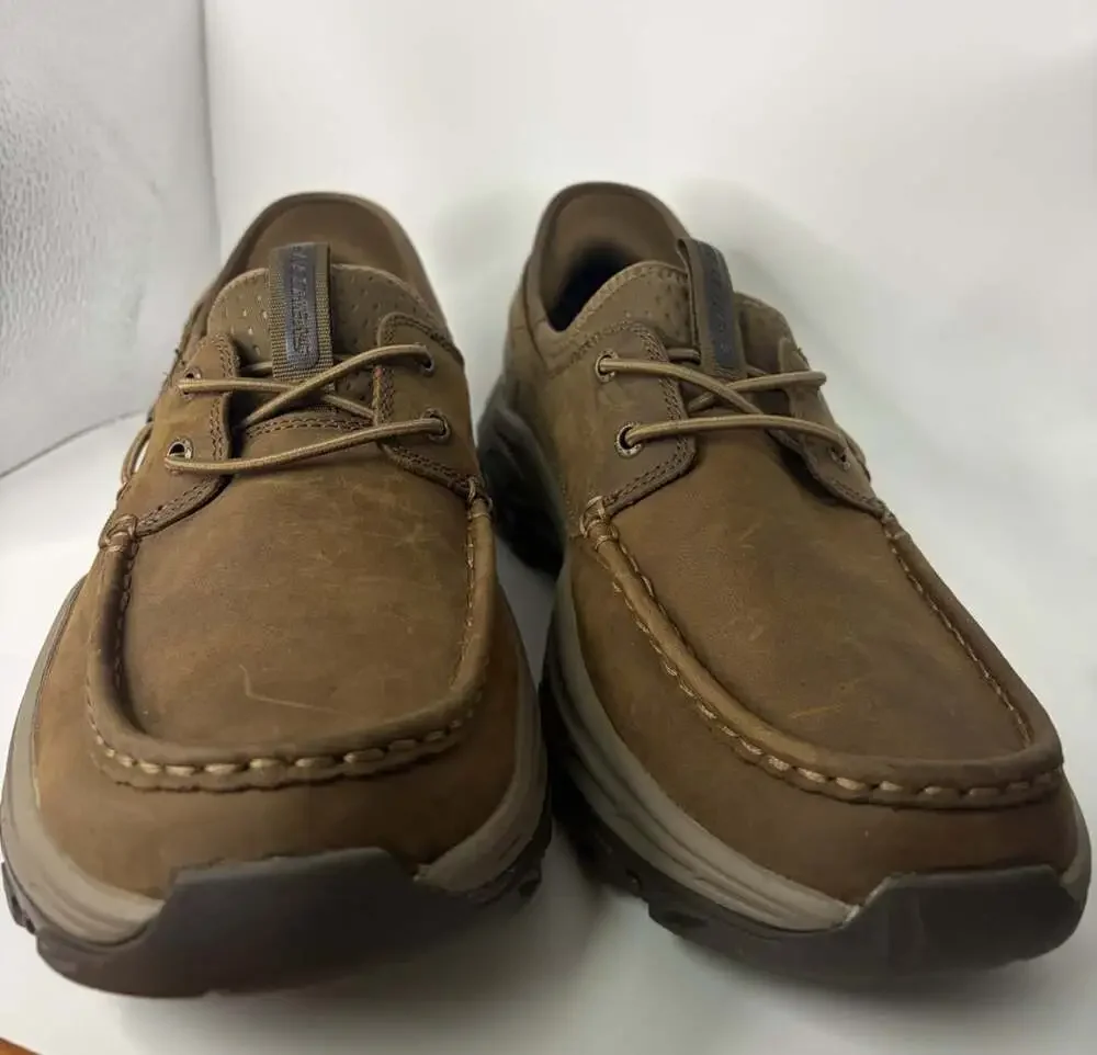 Skechers Men's US 9 Knowlson ShoreThing Boat Shoe Brown
